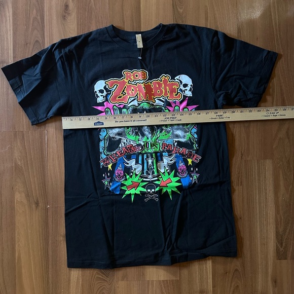 🆕 NWT Rob Zombie Freaks On Parade T-Shirt size medium Hot Topic 🎸 - Picture 6 of 7
